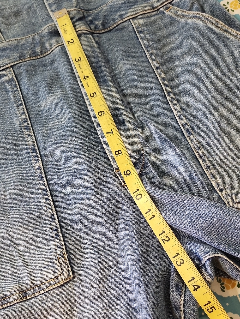 Good American Fit For Success Denim Jumpsuit Size Large - Picture 6 of 9